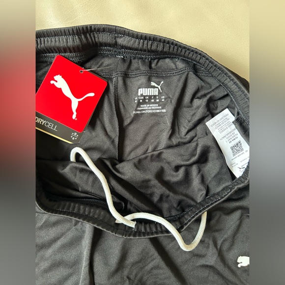 Puma NWT black liga shorts running, gym, soccer, pickleball - Picture 3 of 6
